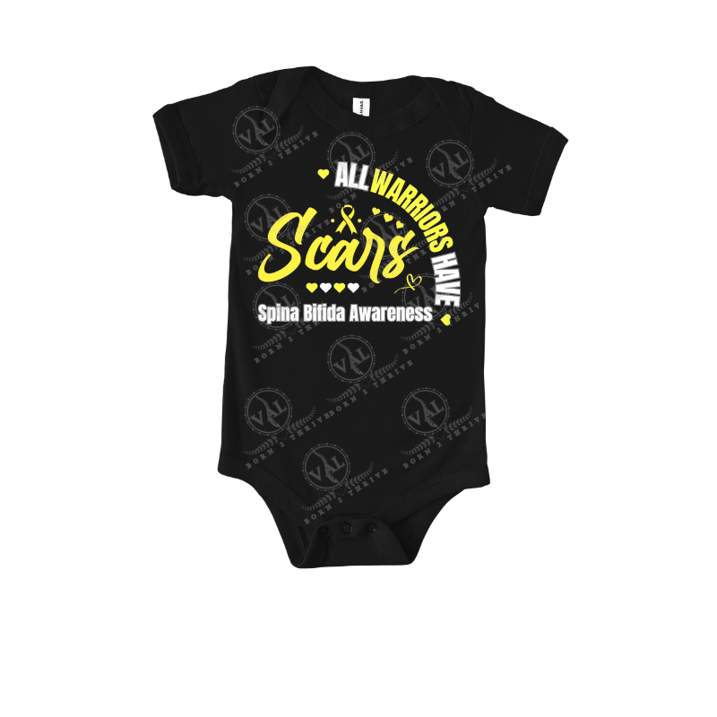 Infant - All Warriors Have Scars (Spina Bifida Awareness)