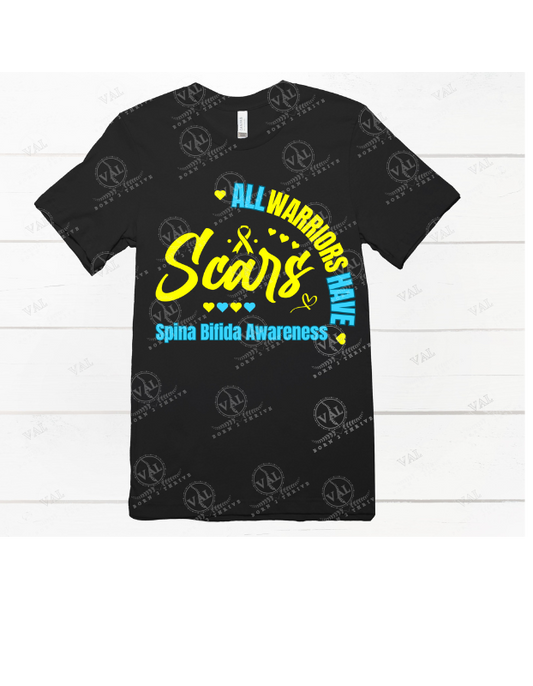 Youth All Warriors Have Scars (Spina Bifida Awareness)
