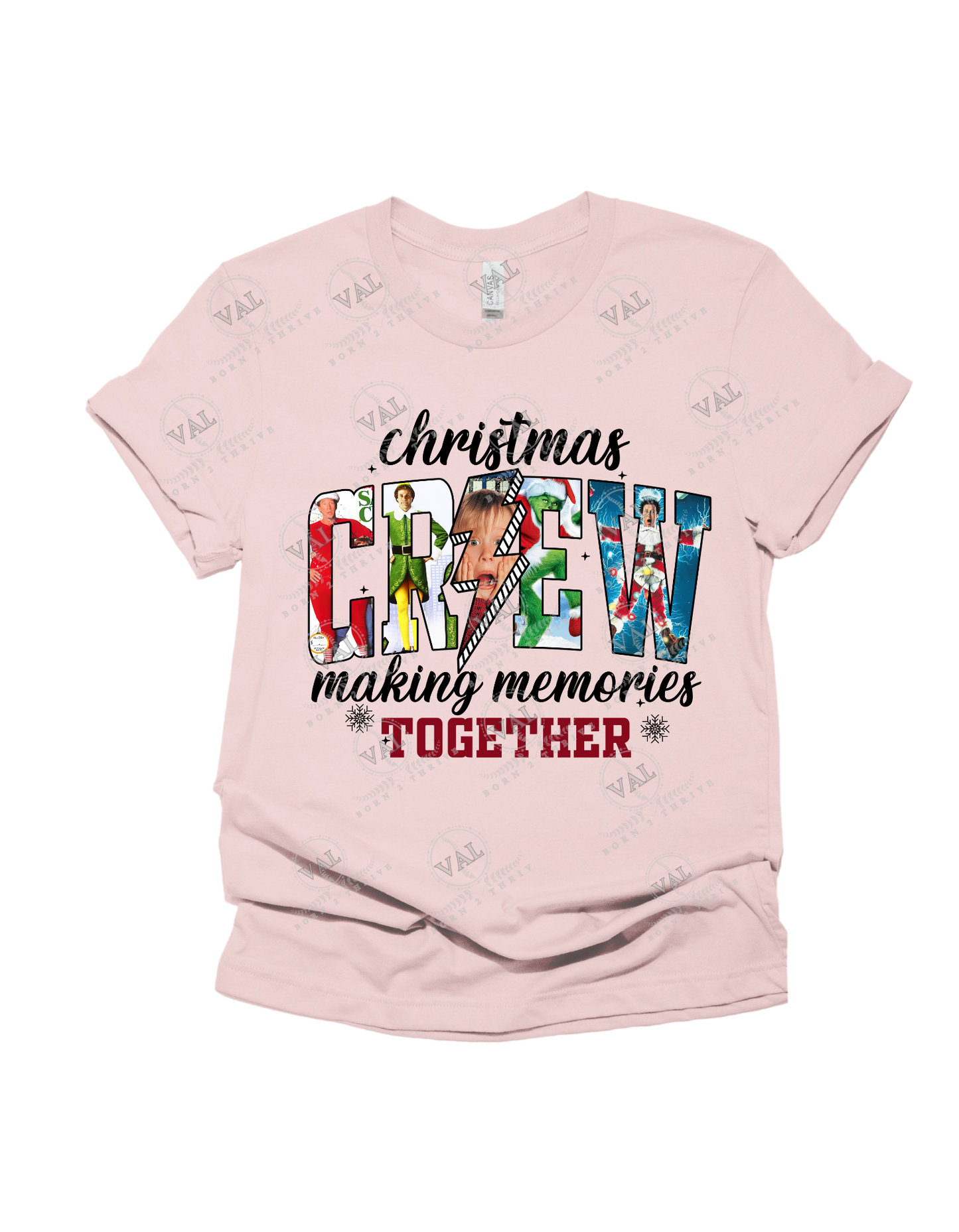 Christmas Crew Making Memories Together