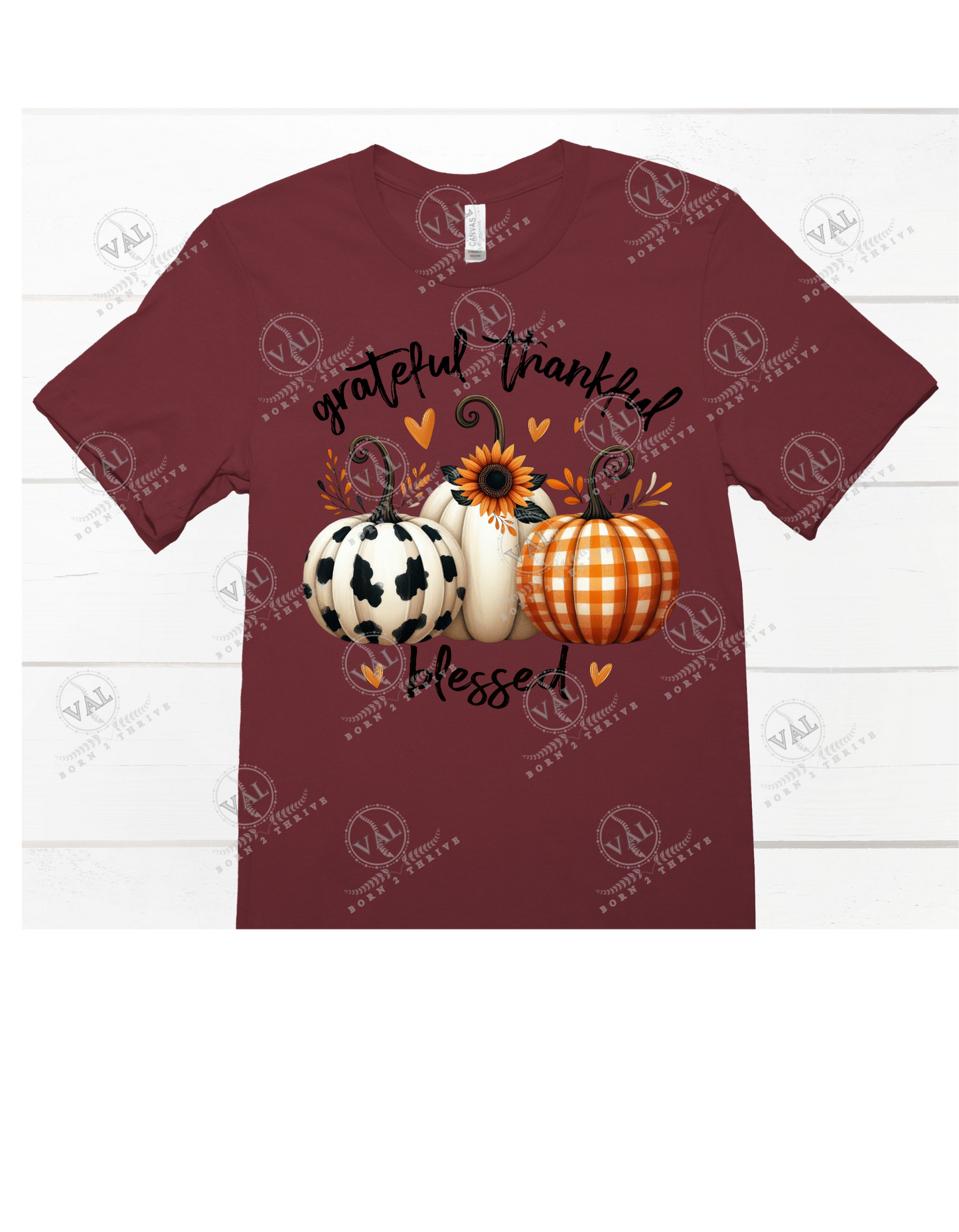 Grateful, Thankful, Blessed