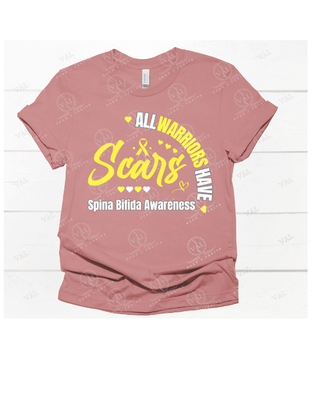 Youth All Warriors Have Scars (Spina Bifida Awareness)