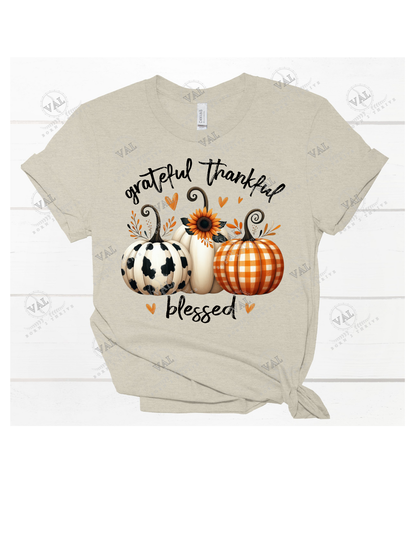 Grateful, Thankful, Blessed