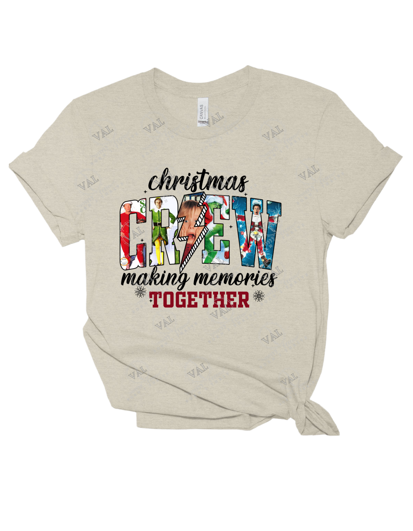 Christmas Crew Making Memories Together