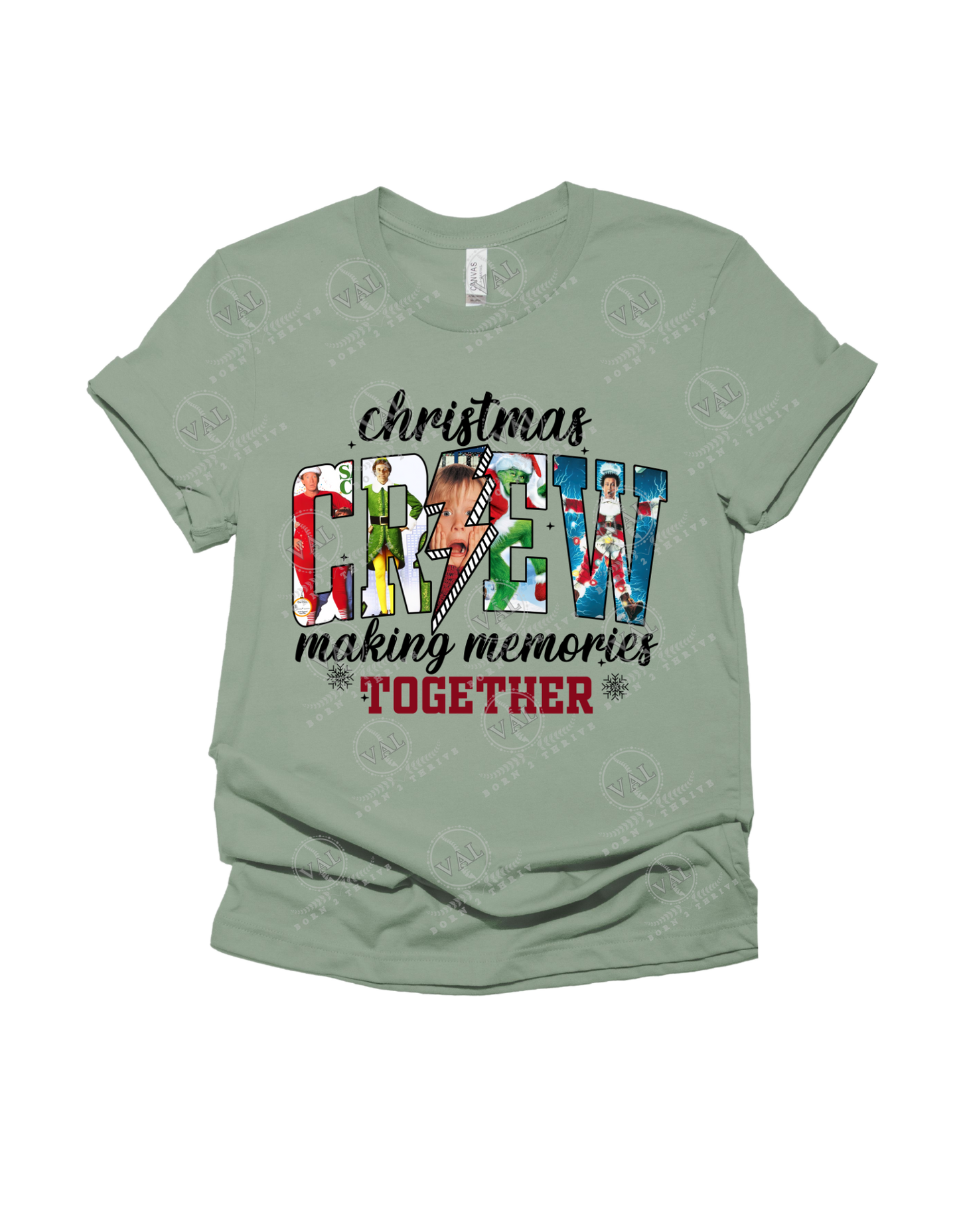 Christmas Crew Making Memories Together