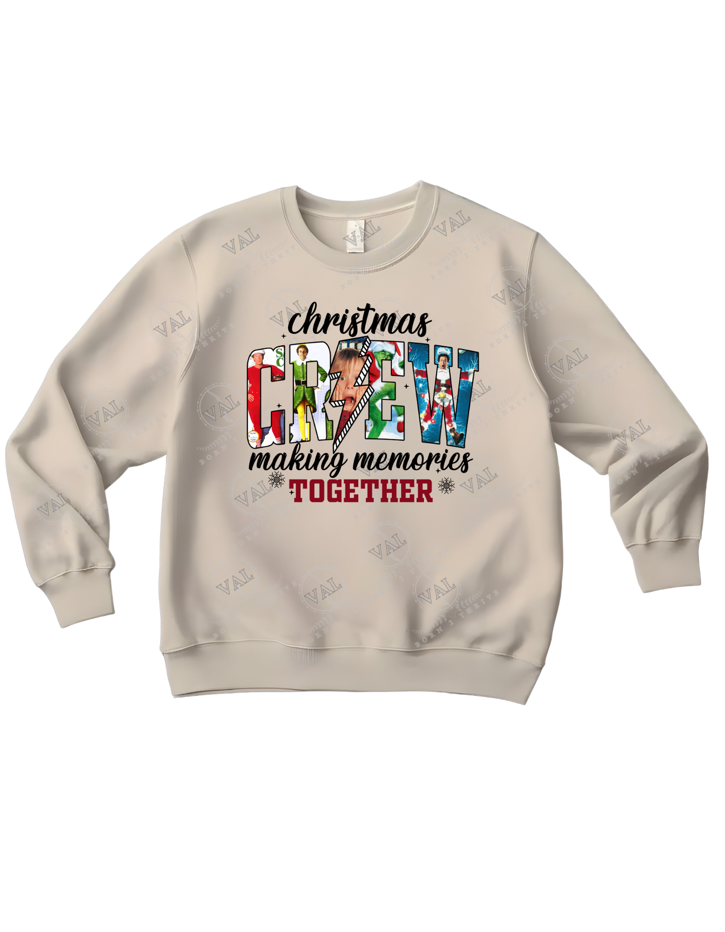 Christmas Crew Making Memories Together