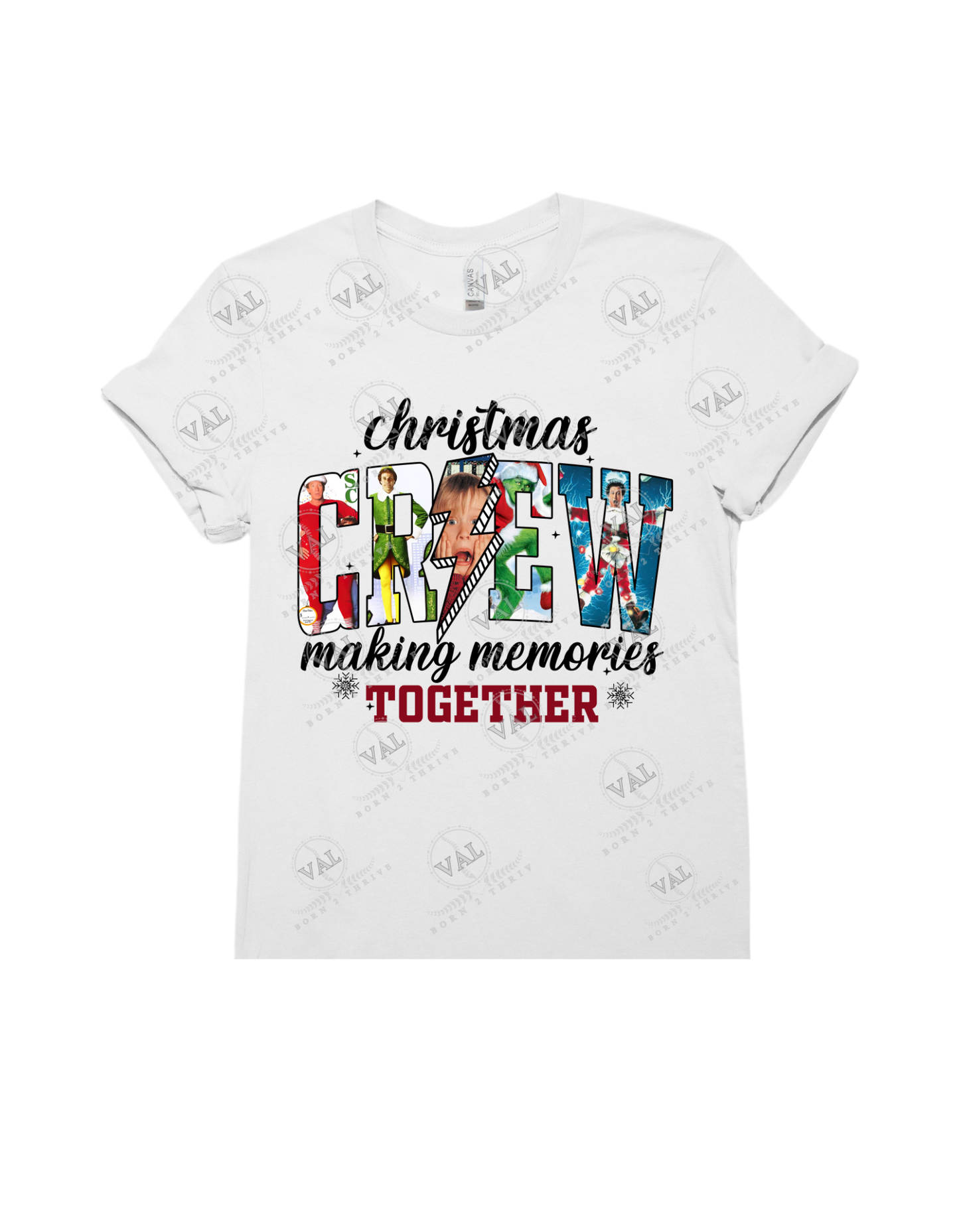 Christmas Crew Making Memories Together