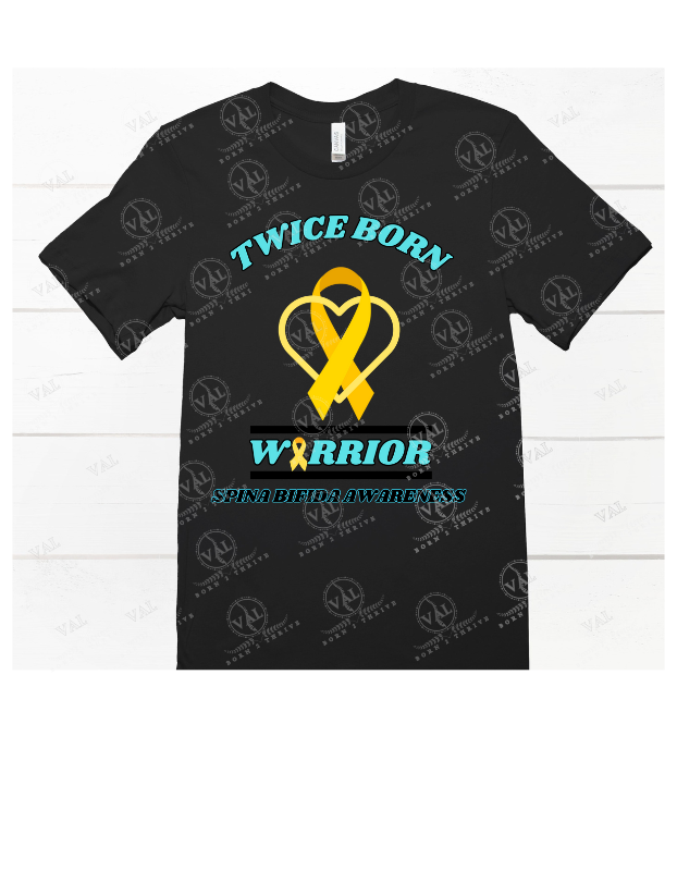 Youth - Twice Born Yellow Ribbon Warrior (Sina Bifida awareness)