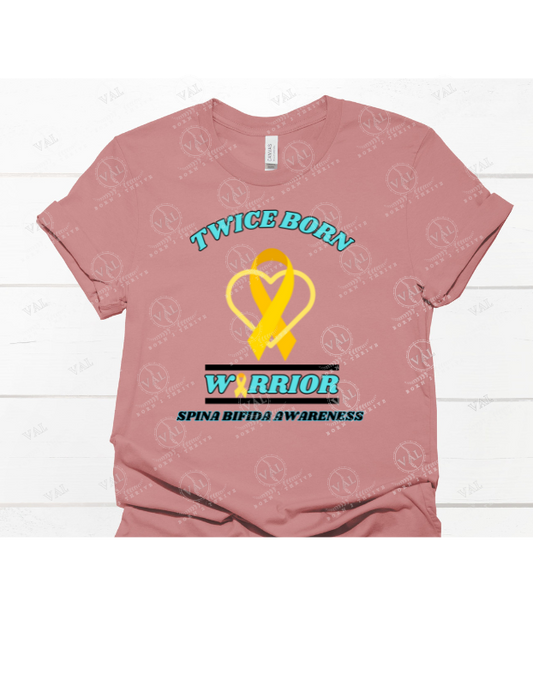 Youth - Twice Born Yellow Ribbon Warrior (Sina Bifida awareness)