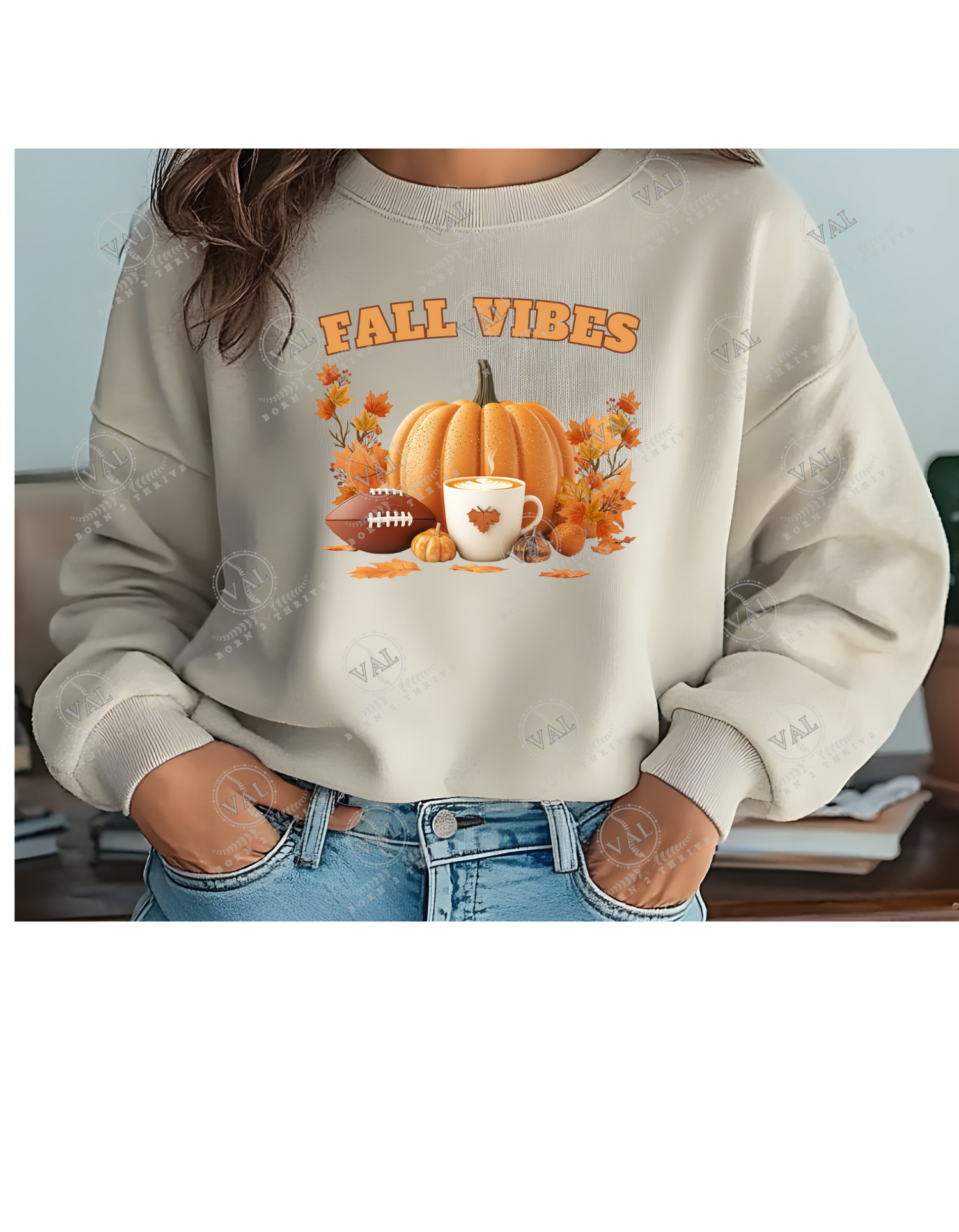 Fall Vibes Crewneck Sweaters