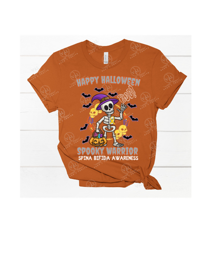 Happy Halloween Spooky Warrior (Spina Bifida Awareness)