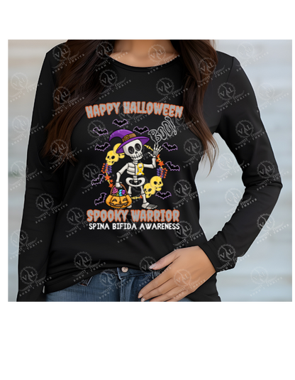 Happy Halloween Spooky Warrior (Spina Bifida Awareness)