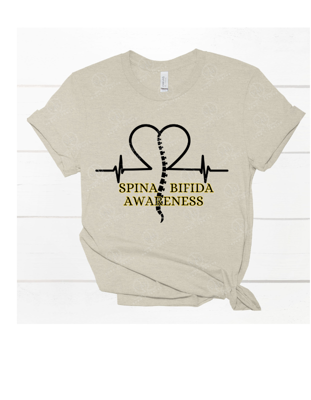 Heartbeat with a Spina (Spina Bifida Awareness)