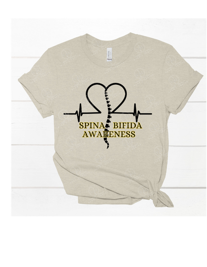 Heartbeat with a Spina (Spina Bifida Awareness)