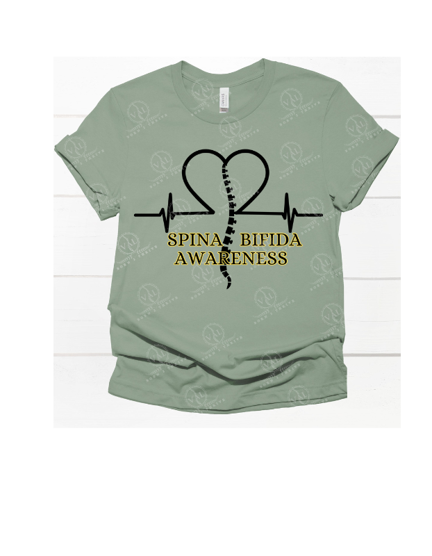 Heartbeat with a Spina (Spina Bifida Awareness)