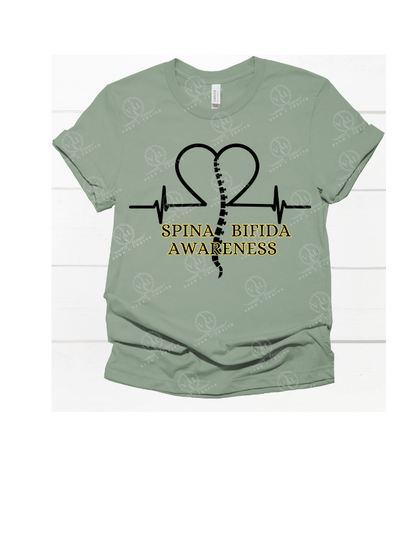 Heartbeat with a Spina (Spina Bifida Awareness)