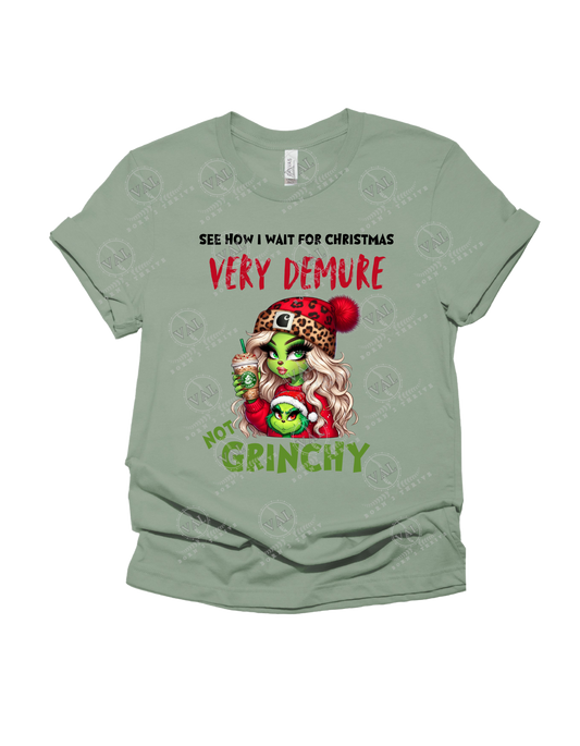 Very Demure Not Grinchy