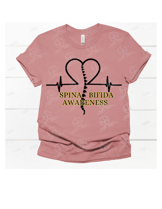 Youth - Heartbeat Spine (Spina Bifida Awareness)