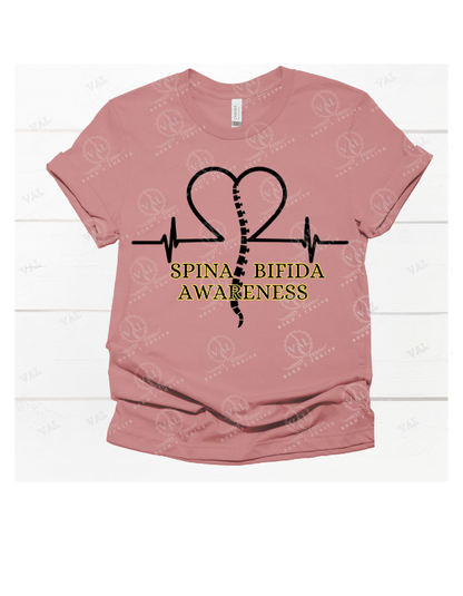 Youth - Heartbeat Spine (Spina Bifida Awareness)