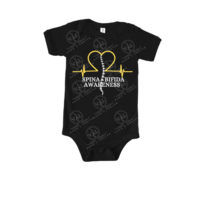 Infant - Heartbeat with a Spine (Spina Bifida Awareness)