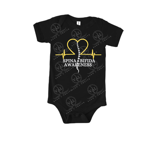 Infant - Heartbeat with a Spine (Spina Bifida Awareness)